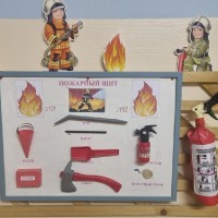 Выставка пожарных щитов